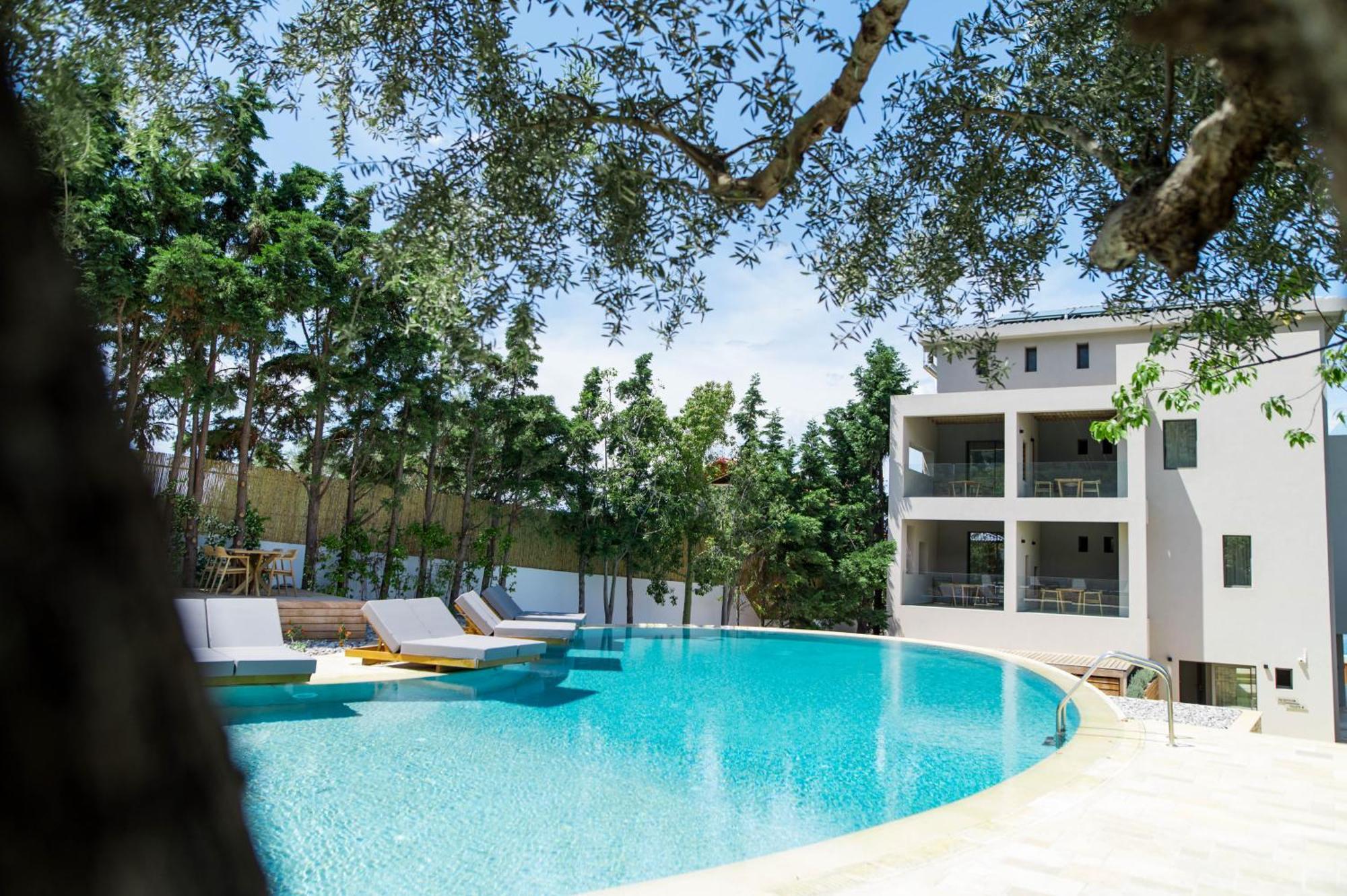 Alissachni Seaside Hotel ديرفينيون المظهر الخارجي الصورة